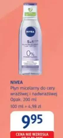 Płyn micelarny do cery wrażliwej i nadwrażliwej