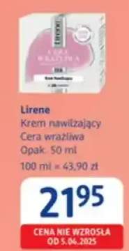 Krem nawilżający Cera wrażliwa
