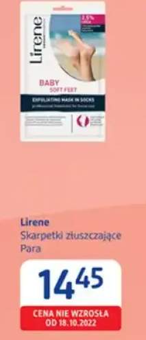 złuszczająca maska do stóp