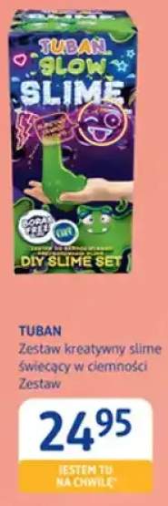 Zestaw kreatywny slime świecący w ciemności Tuban