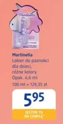 Lakier do paznokci dla dzieci Martinelia