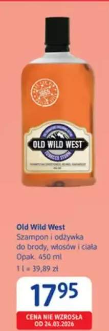 Szampon i odżywka do brody włosów i ciała Old Wild West