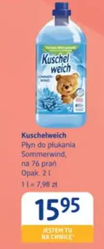 Płyn do płukania Kuschelweich Sommerwind na 76 prań
