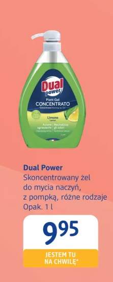 Skoncentrowany żel do mycia naczyń Dual Power