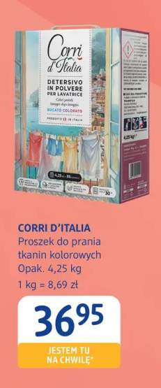 Proszek do prania tkanin kolorowych Corri d'Italia