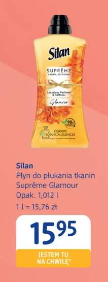 Płyn do płukania tkanin Silan Suprême Glamour