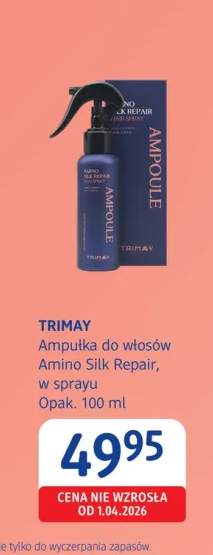 Ampułka do włosów TRIMAY Amino Silk Repair w sprayu