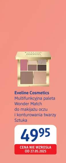 Multifunkcyjna paleta do makijażu oczu i konturowania twarzy Eveline Cosmetics Wonder Match