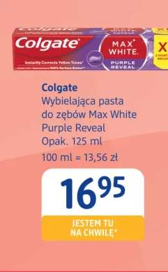 Wybielająca pasta do zębów Colgate Max White Purple Reveal