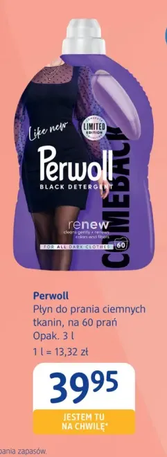Płyn do prania ciemnych tkanin na 60 prań Perwoll