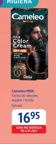 Farba do włosów, wąsów i brody Cameleo Men