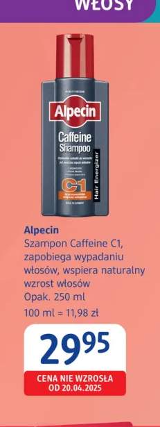 Szampon Caffeine C1 Alpecin