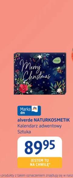 Kalendarz adwentowy Alverde Naturkosmetik