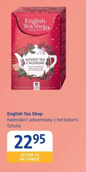 Kalendarz adwentowy z herbatami English Tea Shop