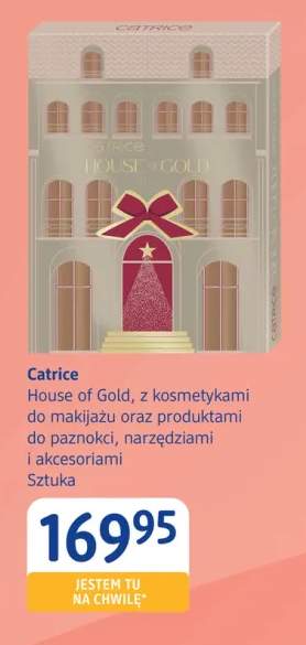 Kalendarz adwentowy House of Gold Catrice