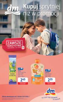 Okładka gazetki Drogerie dm