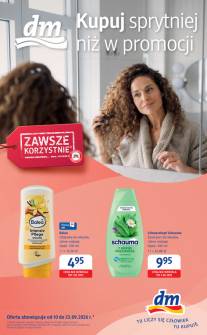 Okładka gazetki Drogerie dm